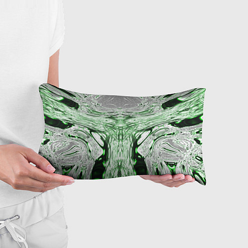 Подушка-антистресс Зеленый узор / 3D-принт – фото 3