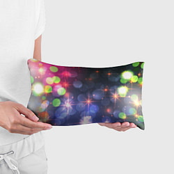 Подушка-антистресс Поп арт неоновые звезды космического неба, цвет: 3D-принт — фото 2