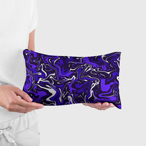 Подушка-антистресс Фиолетовая абстракция / 3D-принт – фото 3