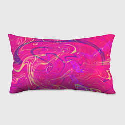 Подушка-антистресс Розовая абстракция, цвет: 3D-принт