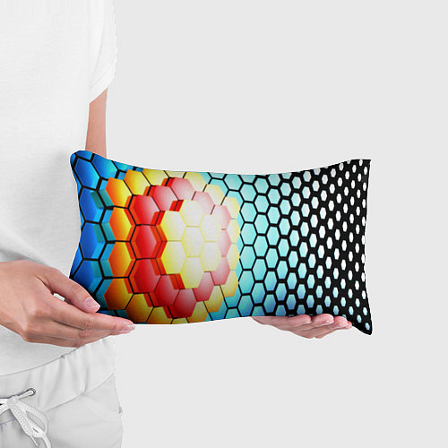 Подушка-антистресс Shape abstract color / 3D-принт – фото 3