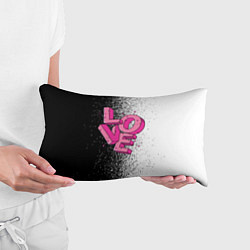 Подушка-антистресс Love - розовый, цвет: 3D-принт — фото 2