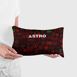 Подушка-антистресс Astro k-pop pattern, цвет: 3D-принт — фото 2