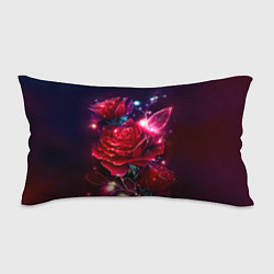 Подушка-антистресс Розы с огоньками, цвет: 3D-принт