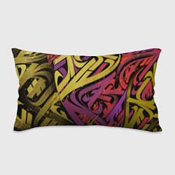 Подушка-антистресс Calligraphic style, цвет: 3D-принт