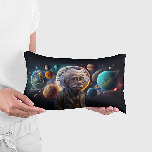 Подушка-антистресс Альберт Эйнштейн и его теория / 3D-принт – фото 3