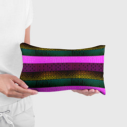 Подушка-антистресс Patterned stripes, цвет: 3D-принт — фото 2