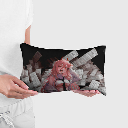 Подушка-антистресс Человек-Бензопила: Манящая Пауэр / 3D-принт – фото 3