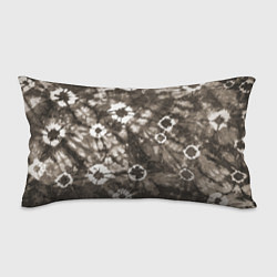 Подушка-антистресс Коричневый тай-дай, цвет: 3D-принт