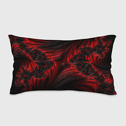 Подушка-антистресс Red vortex pattern, цвет: 3D-принт