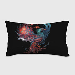 Подушка-антистресс Феникс в стиле Ирезуми, цвет: 3D-принт
