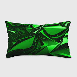 Подушка-антистресс Зеленые объемные объекты, цвет: 3D-принт