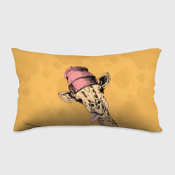 Подушка-антистресс Жираф дразнит, цвет: 3D-принт
