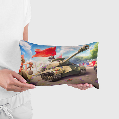 Подушка-антистресс Русский танк / 3D-принт – фото 3