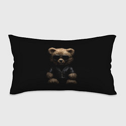 Подушка-антистресс Брутальный плюшевый медведь, цвет: 3D-принт