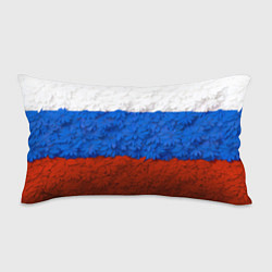 Подушка-антистресс Флаг Российской Федерации из цветов, цвет: 3D-принт