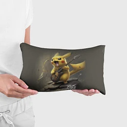 Подушка-антистресс Pikachu rock, цвет: 3D-принт — фото 2