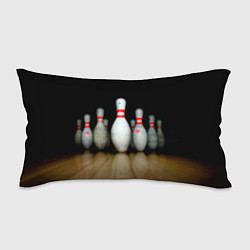Подушка-антистресс Боулинг - кегли на дорожке, цвет: 3D-принт
