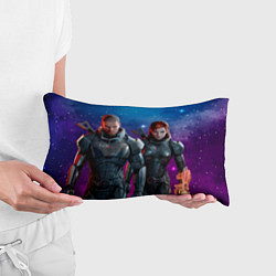 Подушка-антистресс Mass Effect N7 space, цвет: 3D-принт — фото 2