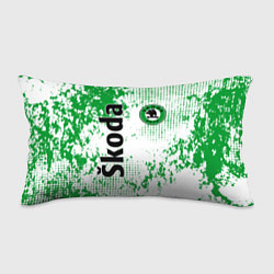 Подушка-антистресс Skoda auto logo, цвет: 3D-принт