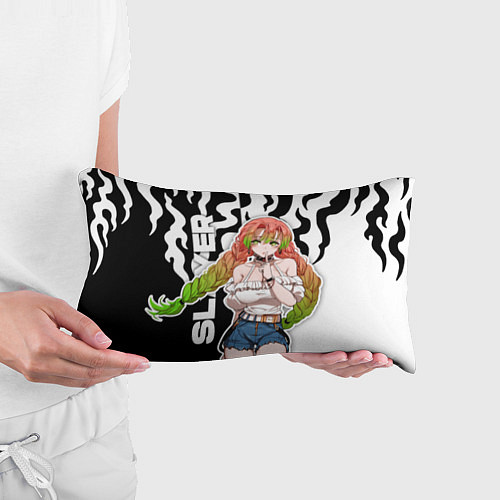 Подушка-антистресс Мацури - клинок - языки пламени / 3D-принт – фото 3