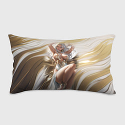 Подушка-антистресс Аниме блондинка с пышными формами, цвет: 3D-принт