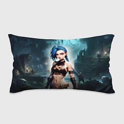 Подушка-антистресс Jinx arcane League of legends, цвет: 3D-принт