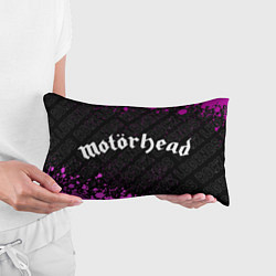 Подушка-антистресс Motorhead rock legends: надпись и символ, цвет: 3D-принт — фото 2