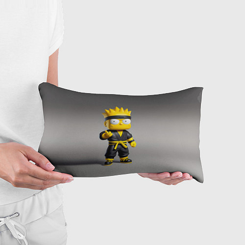 Подушка-антистресс Bart Simpson - ninja - Japan / 3D-принт – фото 3
