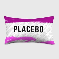 Подушка-антистресс Placebo rock legends: надпись и символ, цвет: 3D-принт