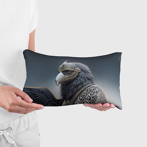 Подушка-антистресс Ворон викинг / 3D-принт – фото 3