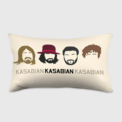 Подушка-антистресс Kasabian арт, цвет: 3D-принт