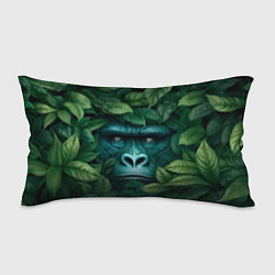 Подушка-антистресс Горилла в кустах джунгли, цвет: 3D-принт