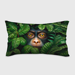 Подушка-антистресс Черная обезьянка, цвет: 3D-принт
