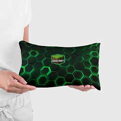 Подушка-антистресс Minecraft Logo Плиты, цвет: 3D-принт — фото 2