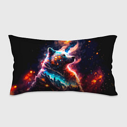 Подушка-антистресс Космический звездный медведь, цвет: 3D-принт