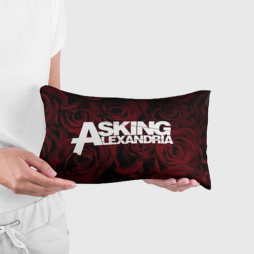 Подушка-антистресс Asking Alexandria roses / 3D-принт – фото 3