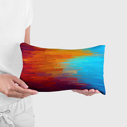Подушка-антистресс Цветной глитч, цвет: 3D-принт — фото 2