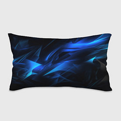 Подушка-антистресс Black blue texture, цвет: 3D-принт