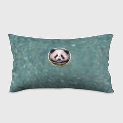 Подушка-антистресс Милая мордочка панды с бамбуком, цвет: 3D-принт