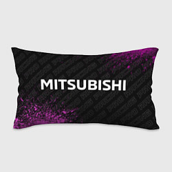 Подушка-антистресс Mitsubishi pro racing: надпись и символ, цвет: 3D-принт