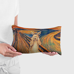 Подушка-антистресс Картина Крик - кролик, цвет: 3D-принт — фото 2