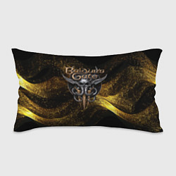 Подушка-антистресс Baldurs Gate 3 logo gold black