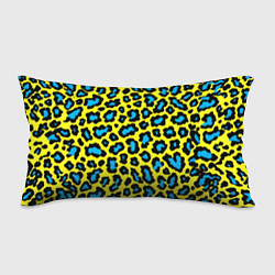 Подушка-антистресс Кислотный леопард паттерн, цвет: 3D-принт