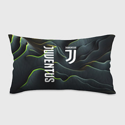 Подушка-антистресс Juventus dark green logo, цвет: 3D-принт
