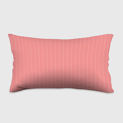 Подушка-антистресс Благородный розовый полосатый, цвет: 3D-принт