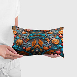 Подушка-антистресс Mirrow floral pattern - art - vogue, цвет: 3D-принт — фото 2