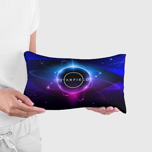Подушка-антистресс Starfield space logo / 3D-принт – фото 3