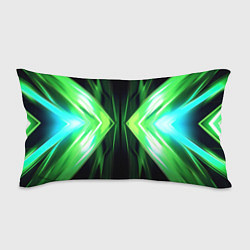 Подушка-антистресс Зеленые зеркальные плиты, цвет: 3D-принт