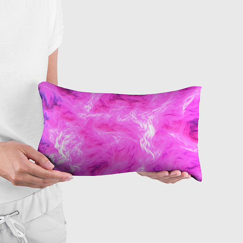 Подушка-антистресс Розовый нежный фон / 3D-принт – фото 3